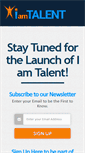 Mobile Screenshot of iamtalent.com